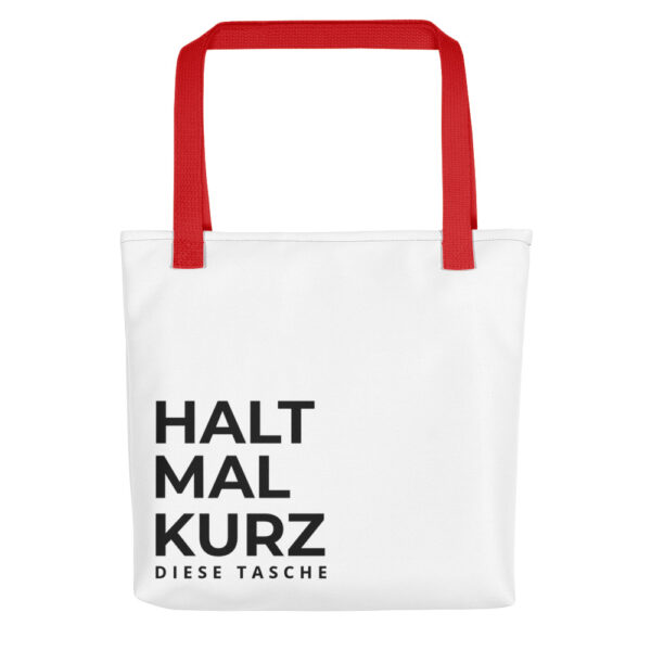 Tragetasche “Halt mal kurz diese Tasche”